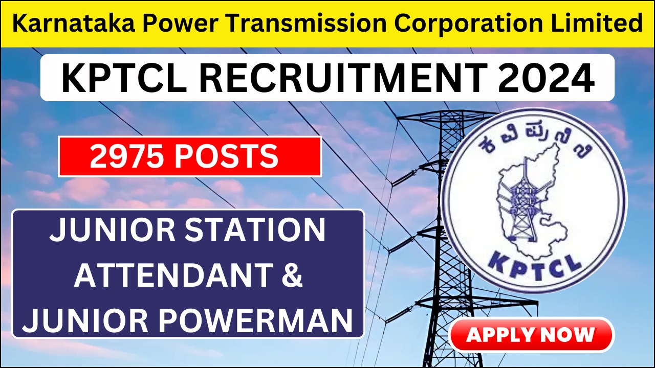 KPTCL Recruitment 2024