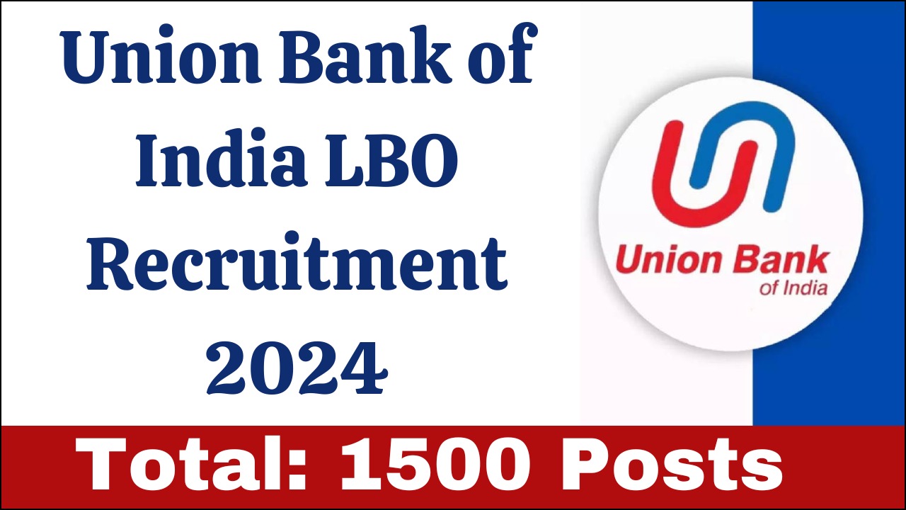 Union Bank of India LBO Recruitnment