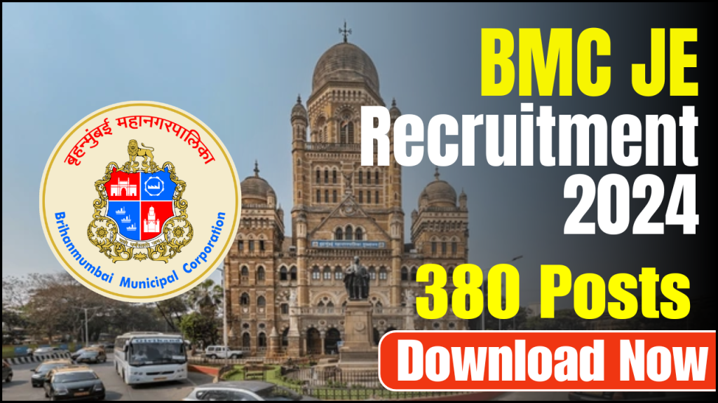 BMC JE Recruitment 2024