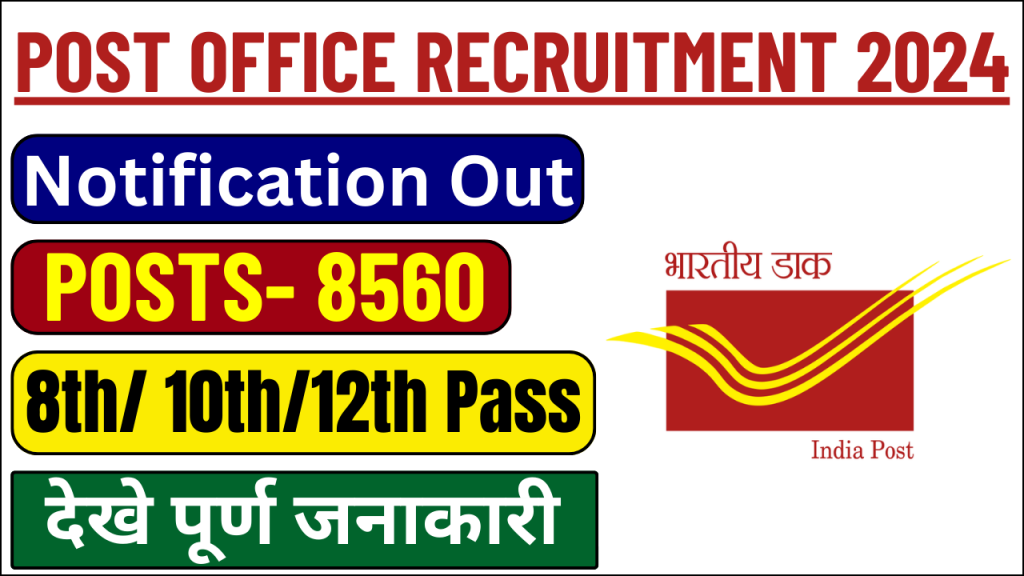 India Post office Recruitment 2024