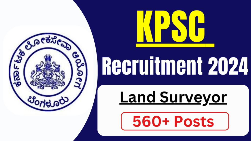 KPSC Land Surveyor Recruitment 2024